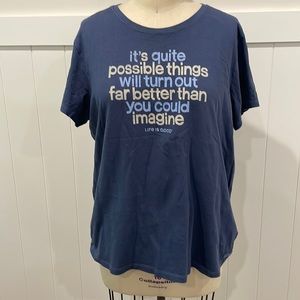 Life is Good Short Sleeve T-shirt